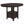 Lavon Oval 60-inch Extension Counter Dining Table Espresso