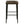 Alvaro Leather Upholstered Bar Stool Brown Set of 2