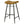 Bayu Premium Leather Upholstered Bar Stool Antique Camel Set of 2