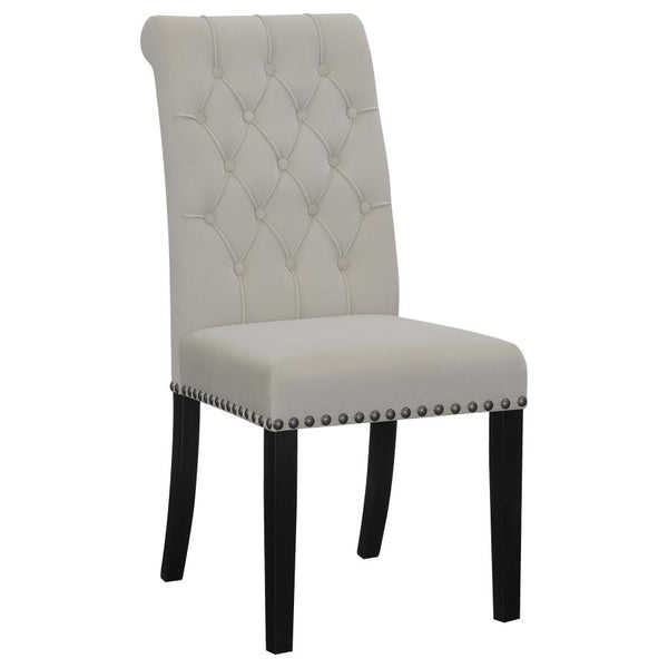 Alana Velvet Upholstered Dining Side Chair (Set of 2)