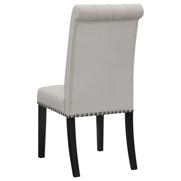 Alana Velvet Upholstered Dining Side Chair (Set of 2)