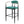 Tina Fabric Upholstered Bar Chair Green Set of 2