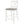 Hollis X-Back Counter Height Dining Chairs White and Grey Set of 2