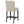 Alba Boucle Upholstered Counter Stools Beige and Charcoal Grey Set of 2