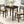 Bucknell 3-piece Round Drop Leaf Dining Table Set Cappuccino