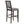 Bedford Fabric Upholstered Bar Chair Grey Set of 2