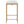 Nadia Upholstered Backless Bar Stool Beige Set of 2