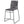 Jerome Woven Rope Metal Counter Chair Charcoal Set of 2