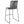 Jerome Woven Rope Metal Bar Chair Charcoal Set of 2