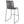 Jerome Woven Rope Metal Bar Chair Charcoal Set of 2