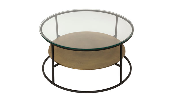 Moe's-Callie Coffee Table Antique Brass