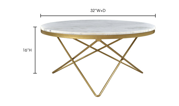 Haley Coffee Table White