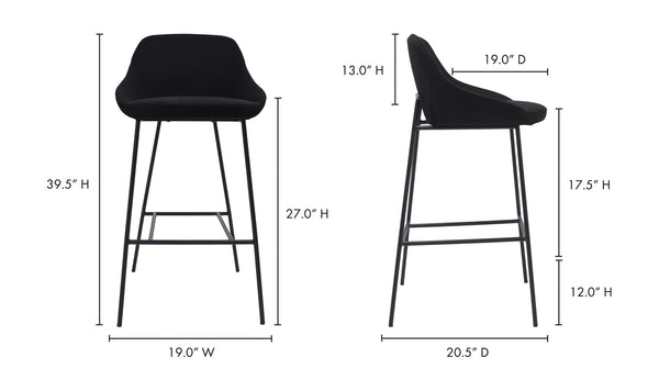 Moe's- Roger Counter Stool