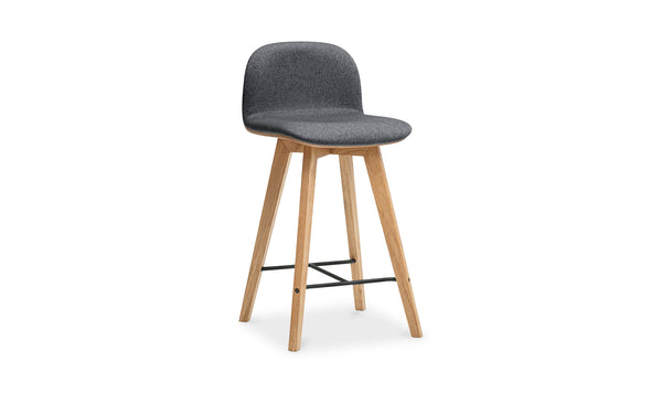 Moe's- Napoli Leather Counter Stool