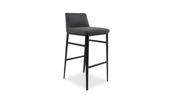 Baron Bar Stool Charcoal Grey