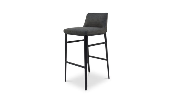 Baron Bar Stool Charcoal Grey