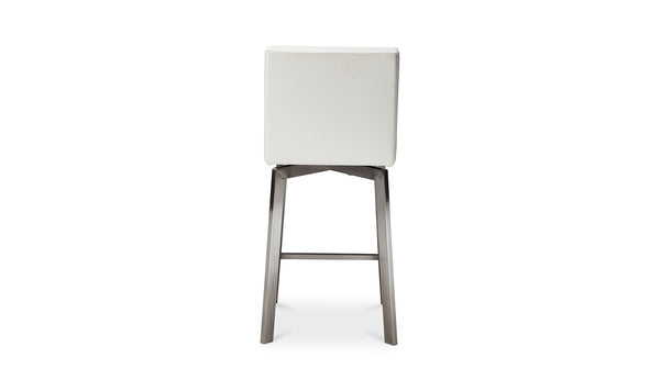 Giro Swivel Counter Stool White