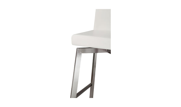 Giro Swivel Counter Stool White