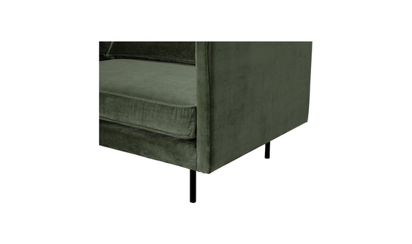 Moe's- Raphael Sofa Dark Green