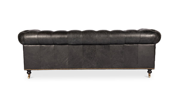 Birmingham Tufted Leather Sofa