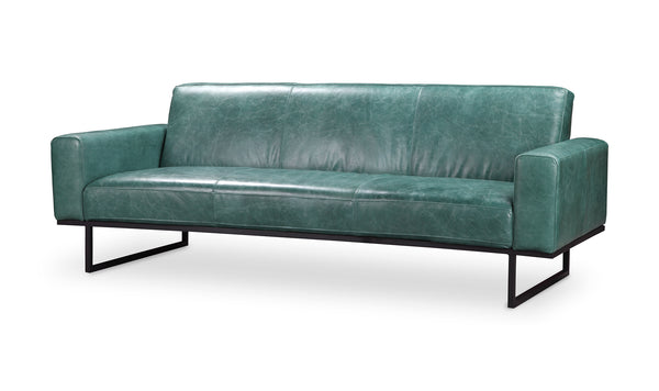 Moe's- Brock Leather Sofa