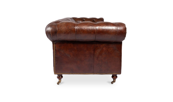 Birmingham Tufted Leather Sofa