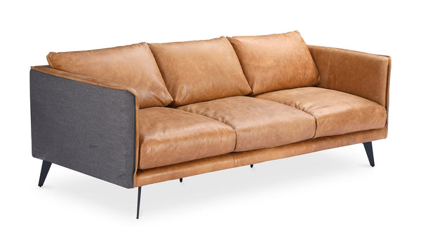 Moe's- Messina Premium leather Sofa