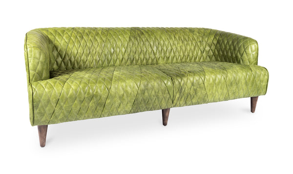 Moe's- Magdelan Sofa Dark Green