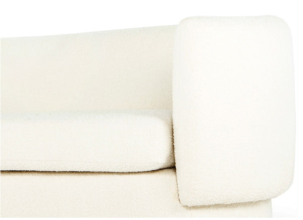 Moe's- Koba Sofa Maya White