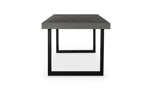 Moe's- Jedrik Outdoor Dining Table Small Dark Grey- BQ-1019-25-0