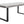 Moe's- Jedrik Outdoor Dining Table Large Dark Grey-  BQ-1018-25-0