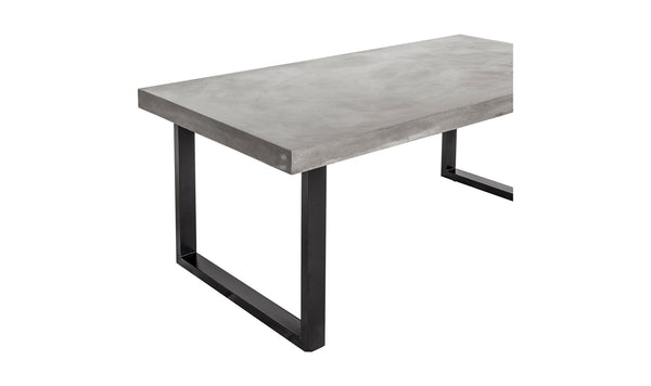 Moe's- Jedrik Outdoor Dining Table Large Dark Grey-  BQ-1018-25-0