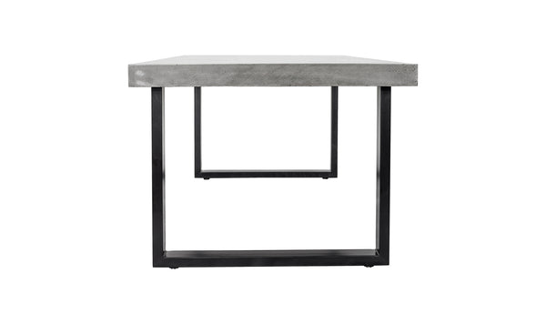 Moe's- Jedrik Outdoor Dining Table Large Dark Grey-  BQ-1018-25-0