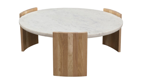 Moe's-Dala Marble Coffee Table White