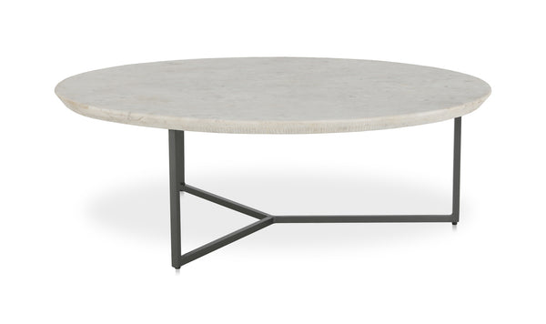 Moe's-Chloe Marble Coffee Table White