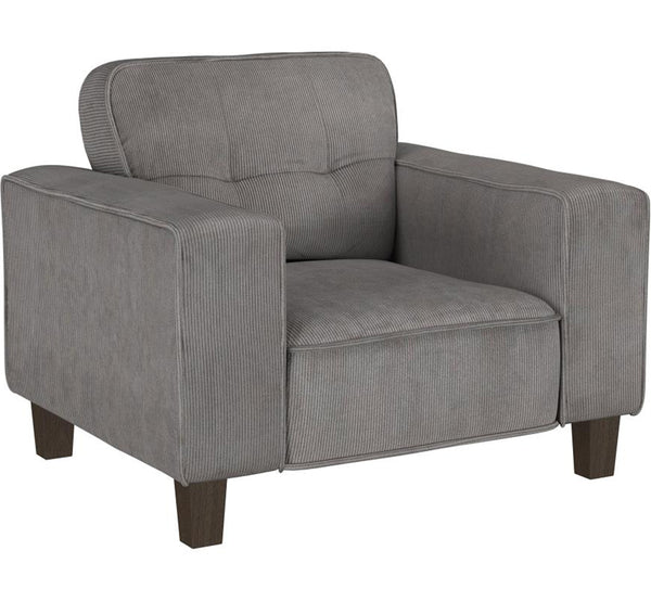 Deerhurst Track Arm Tufted Accent Chair