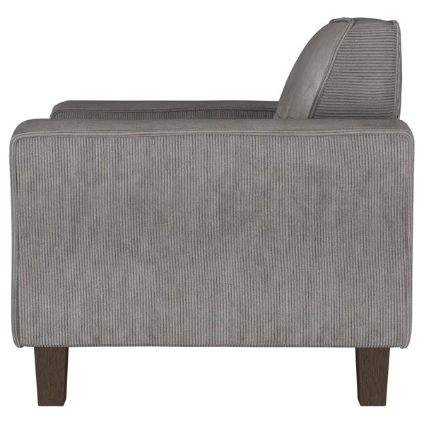 Deerhurst Track Arm Tufted Accent Chair