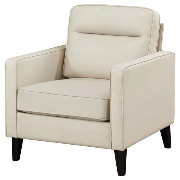 Coaster Upholstered Track Arm Accent Chair