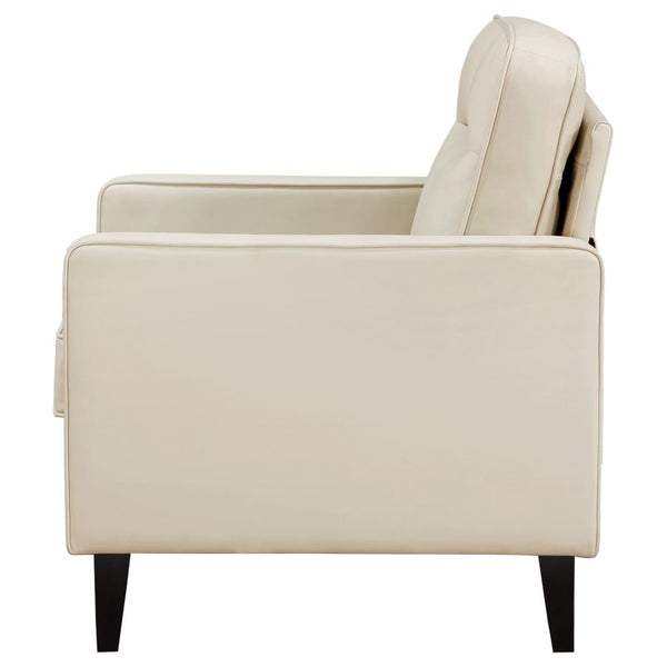 Coaster Upholstered Track Arm Accent Chair