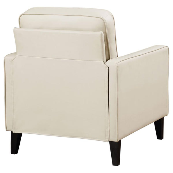 Coaster Upholstered Track Arm Accent Chair