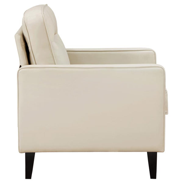 Coaster Upholstered Track Arm Accent Chair