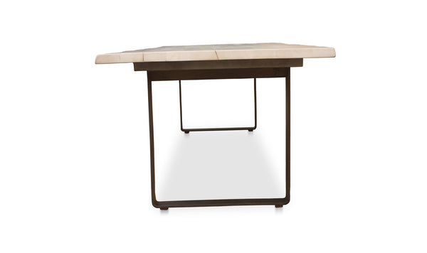 Moe's- Wilks Dining Table White- PP-1014-18-0