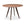 Moe's- Dover Dining Table Small Light Brown-  ER-1170-21-0