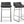 Starlet Leather Counter Stool Set of 2