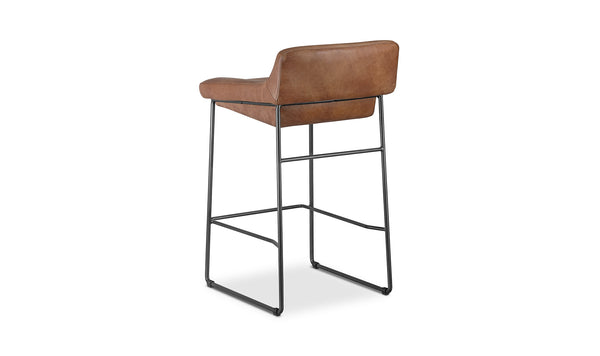 Starlet Leather Counter Stool Set of 2