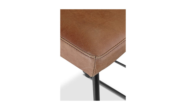 Starlet Leather Counter Stool Set of 2