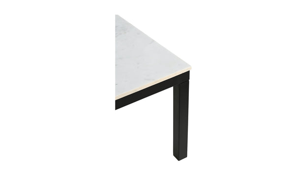 Parson Marble Coffee Table White