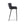 Etta Counter Stool Dark Grey