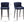 Etta Counter Stool Navy Blue