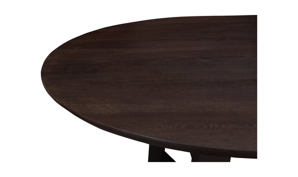 Moe's- Trie Dining Table Large Dark Brown